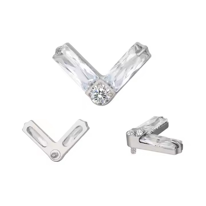 Serenade Piercing Replacement (just Top) - Titanium