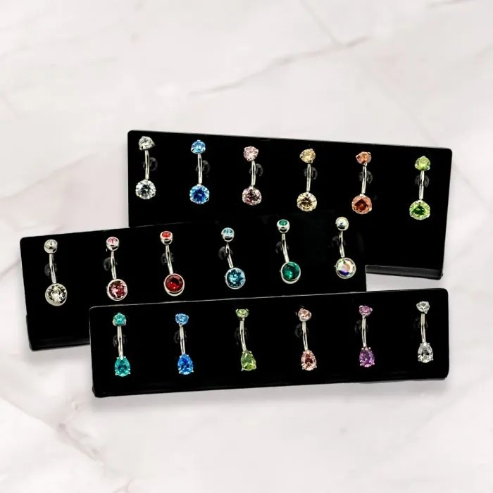 Display Stand Set Of 3 - For Belly Jewelry