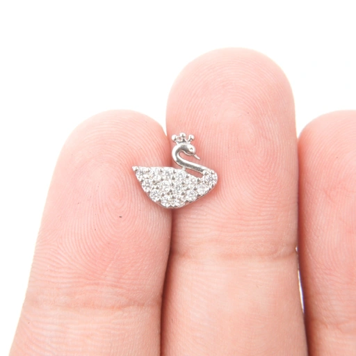 Image of Diamond Swan - Stud