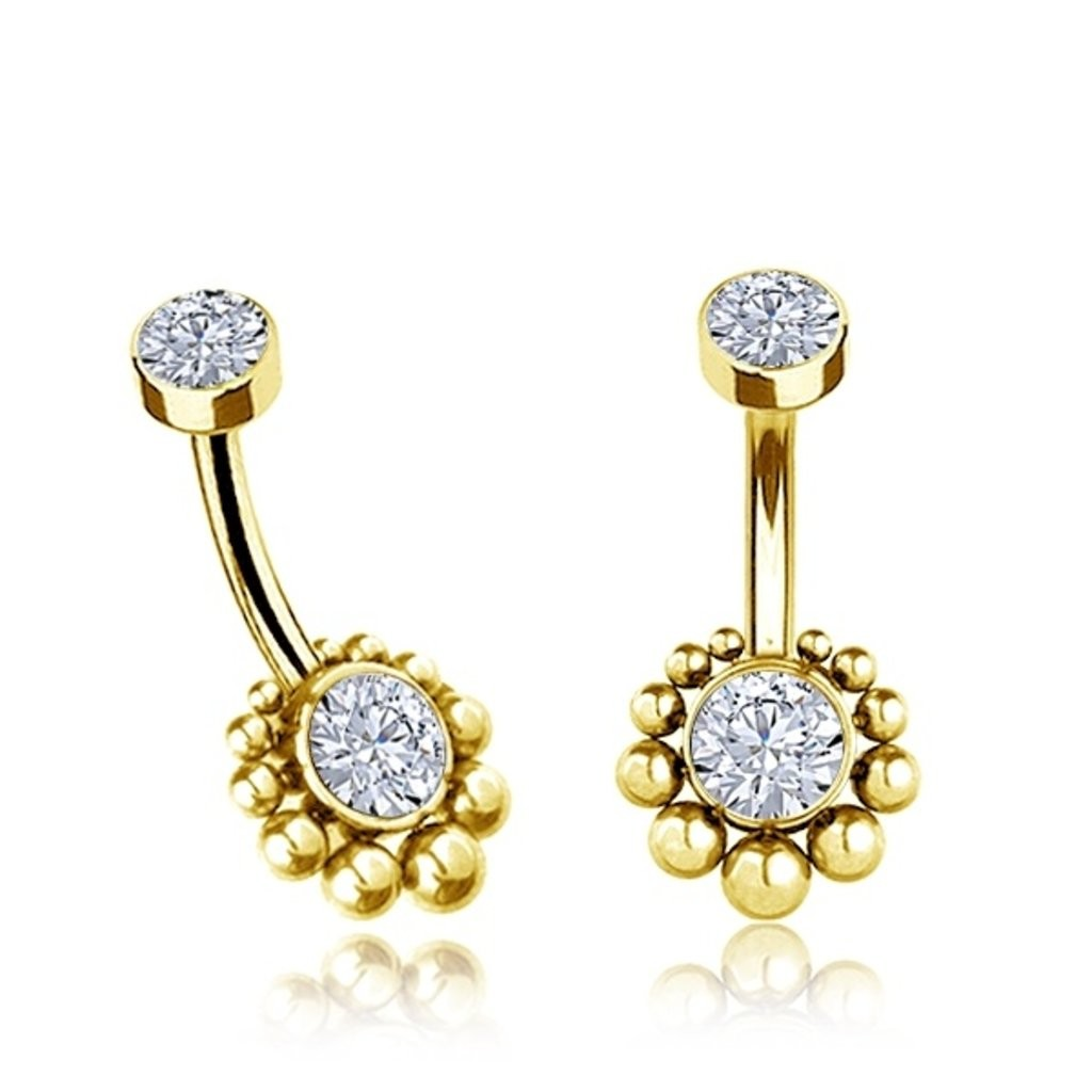 Zirconia Flower - Belly