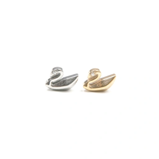 Image of Swan Piercing Replacement (just Top) - Titanium