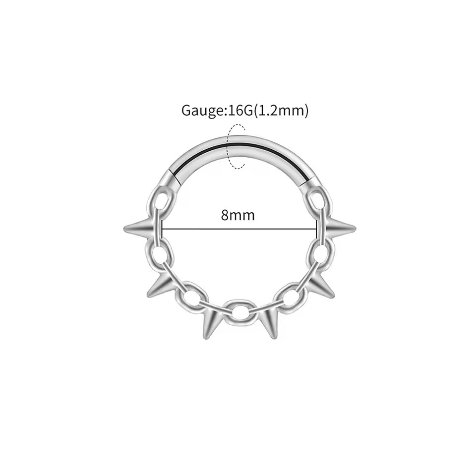 Spiked Chains - Titanium