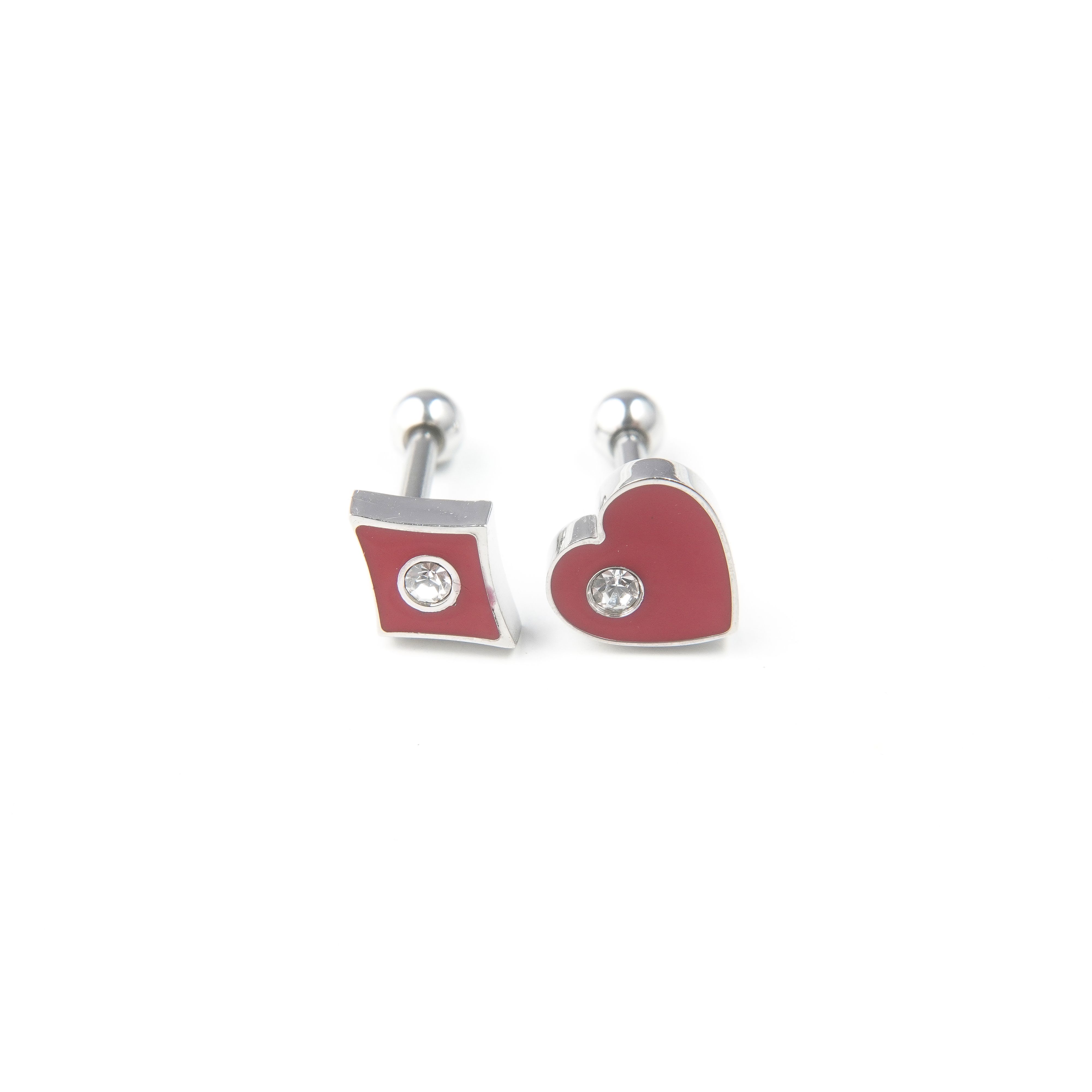 Diamond Heart - Stud