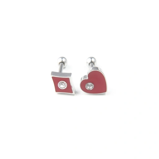 Image of Diamond Heart - Stud