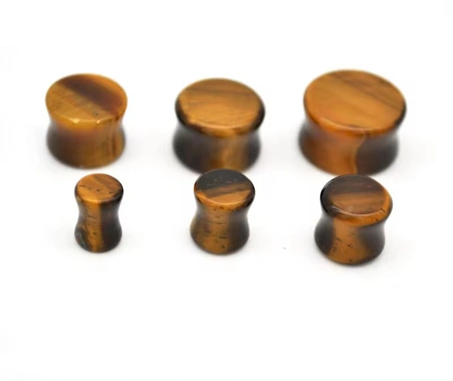Image of Tigers Eye - Stone Plugs