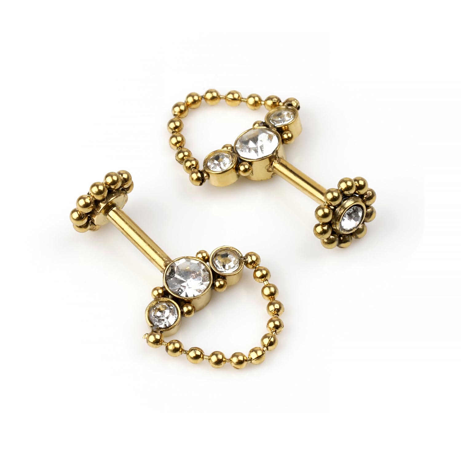 Tri-gem Floating Helix