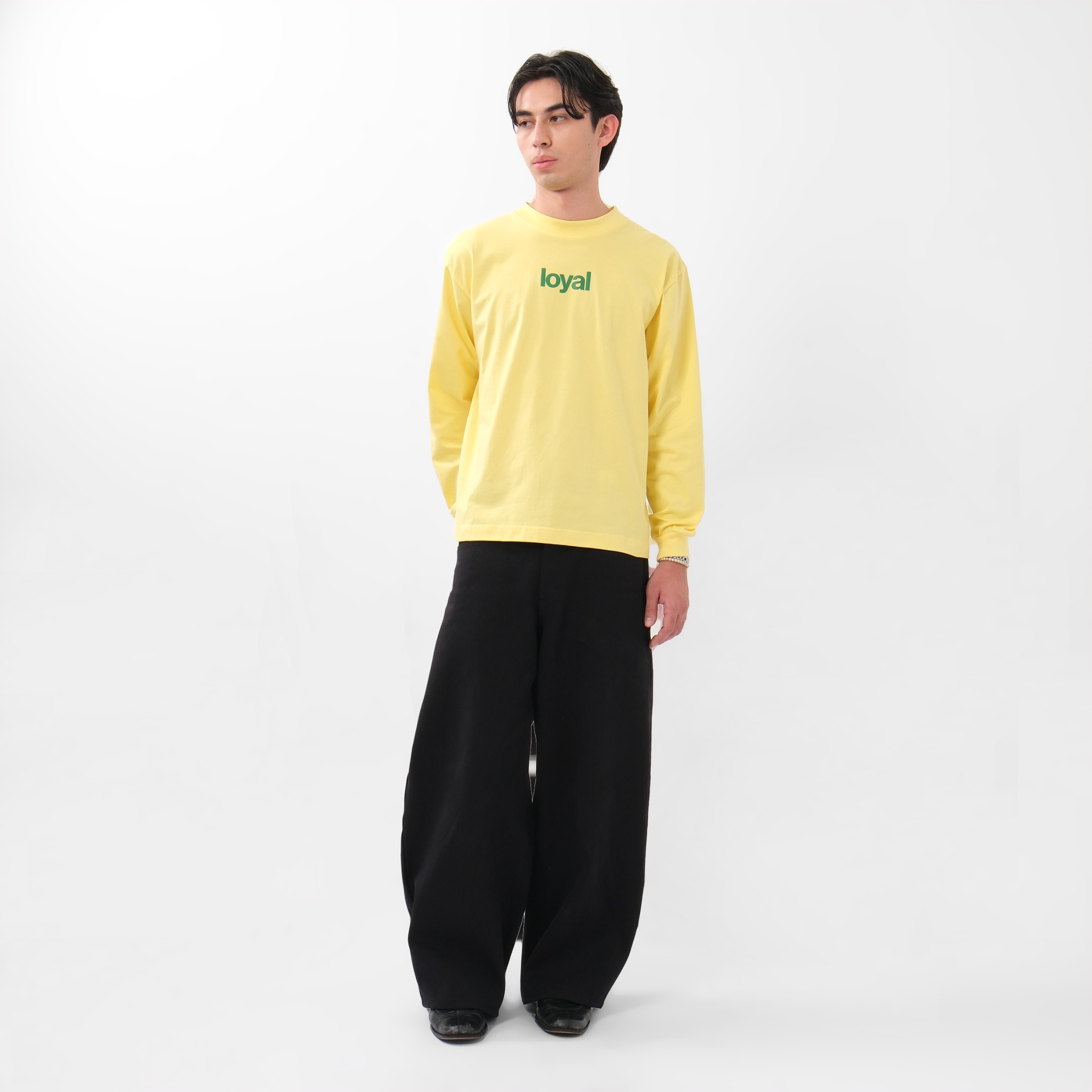 ‘Loyal’ Long Sleeve Boxy Tee