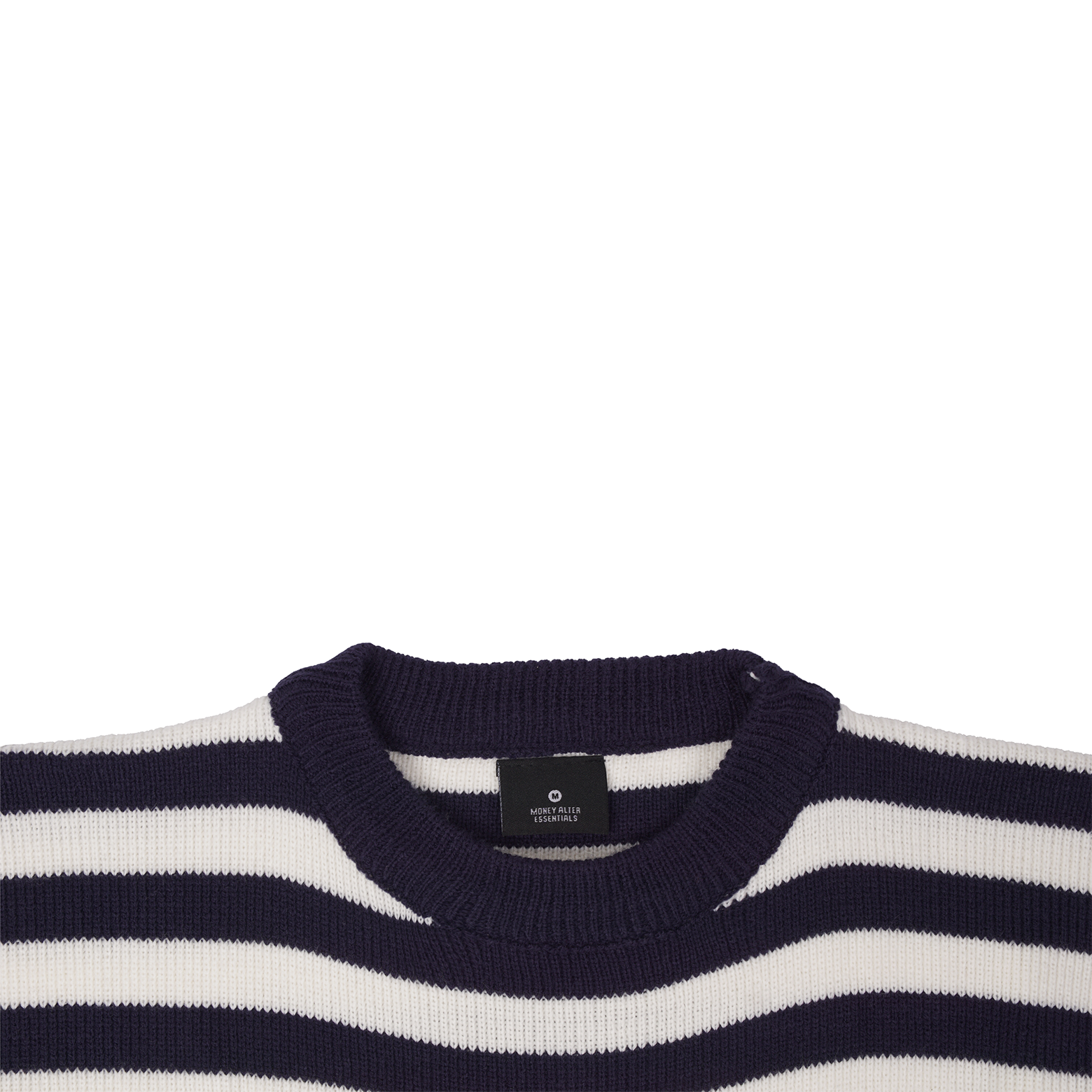 Bloom Stripes Knitwear Navy White