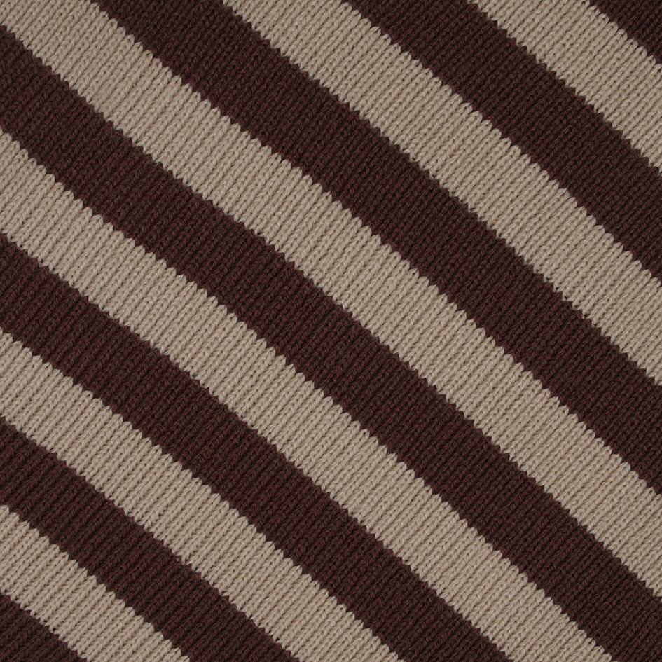 Bloom Stripes Knitwear Choco Cream