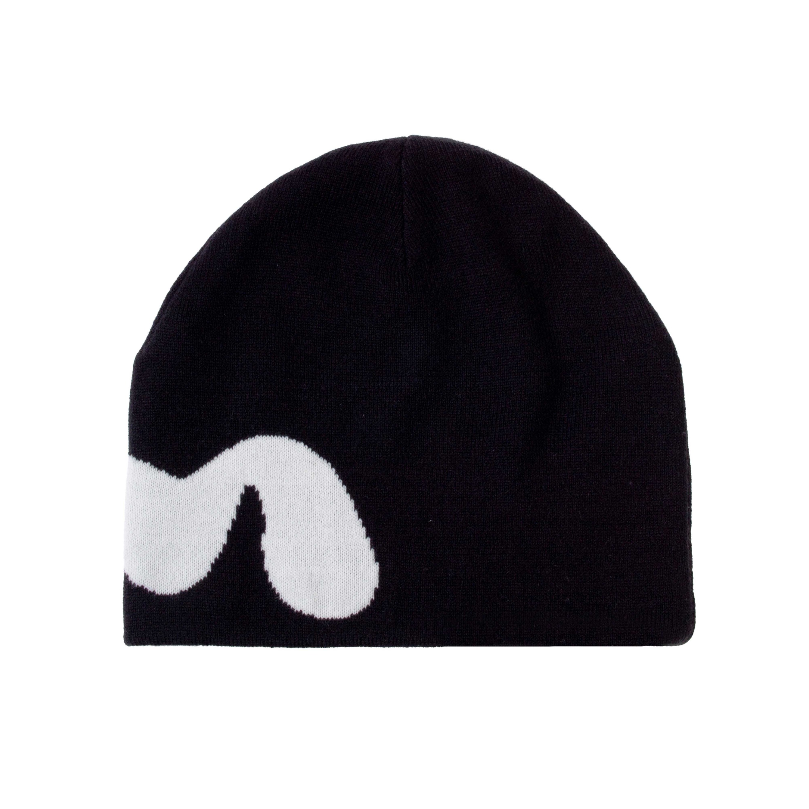 M Logo Beanie Black