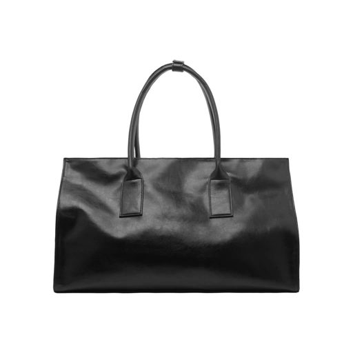 Arlo Leather Tote Bag Black