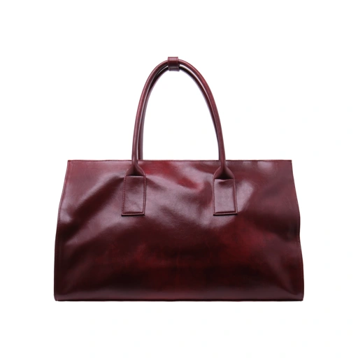 Arlo Leather Tote Bag Maroon