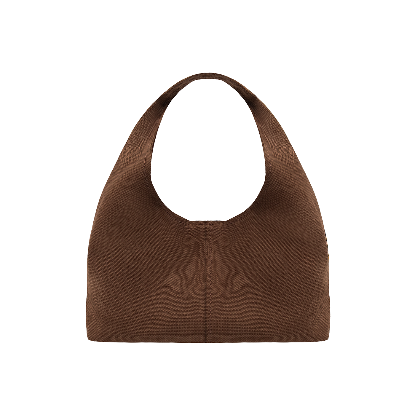 Canvas Mini Hand Bag Walnut