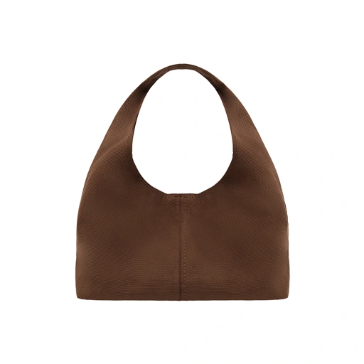 Canvas Mini Hand Bag Walnut