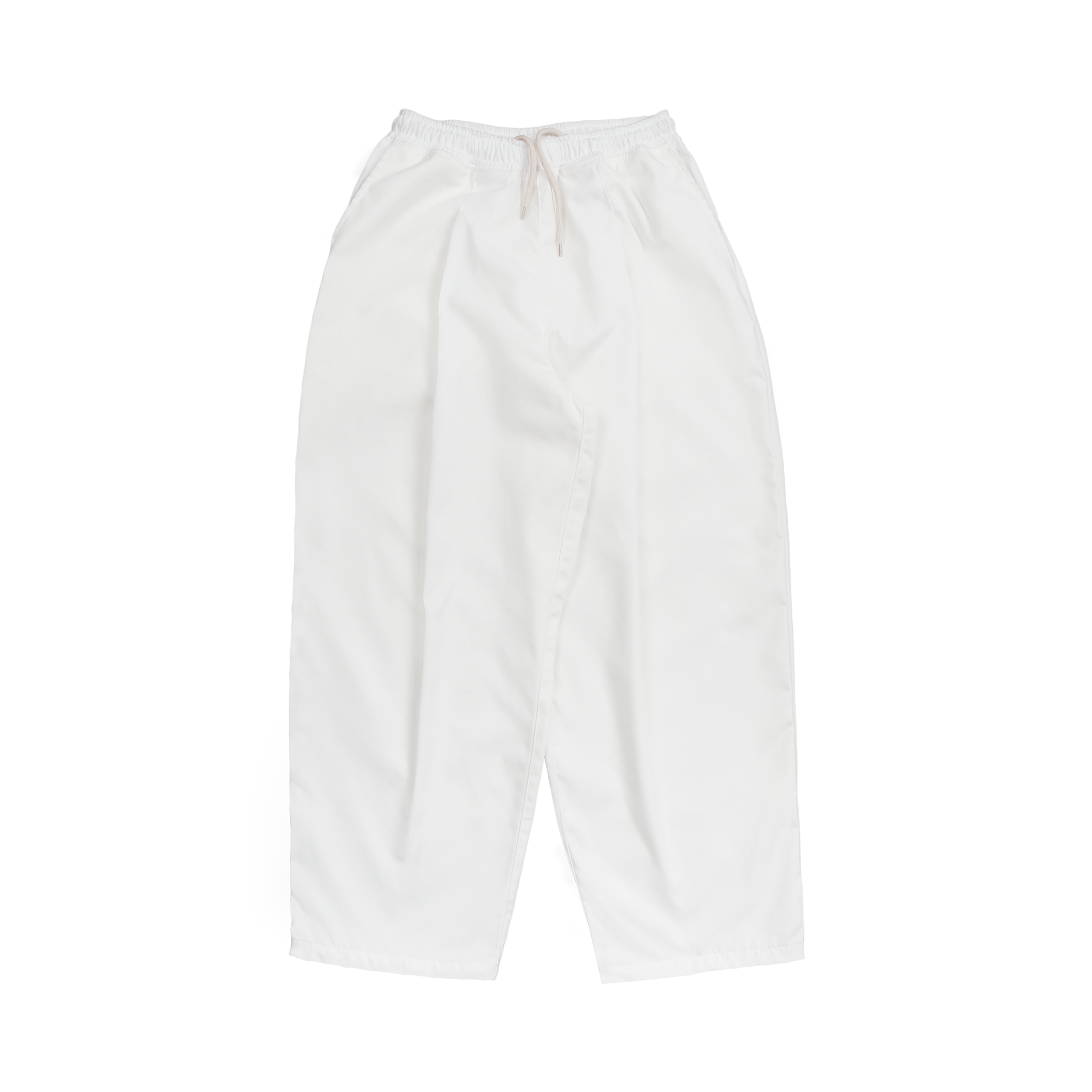 Baggy Canvas Trousers Broken White