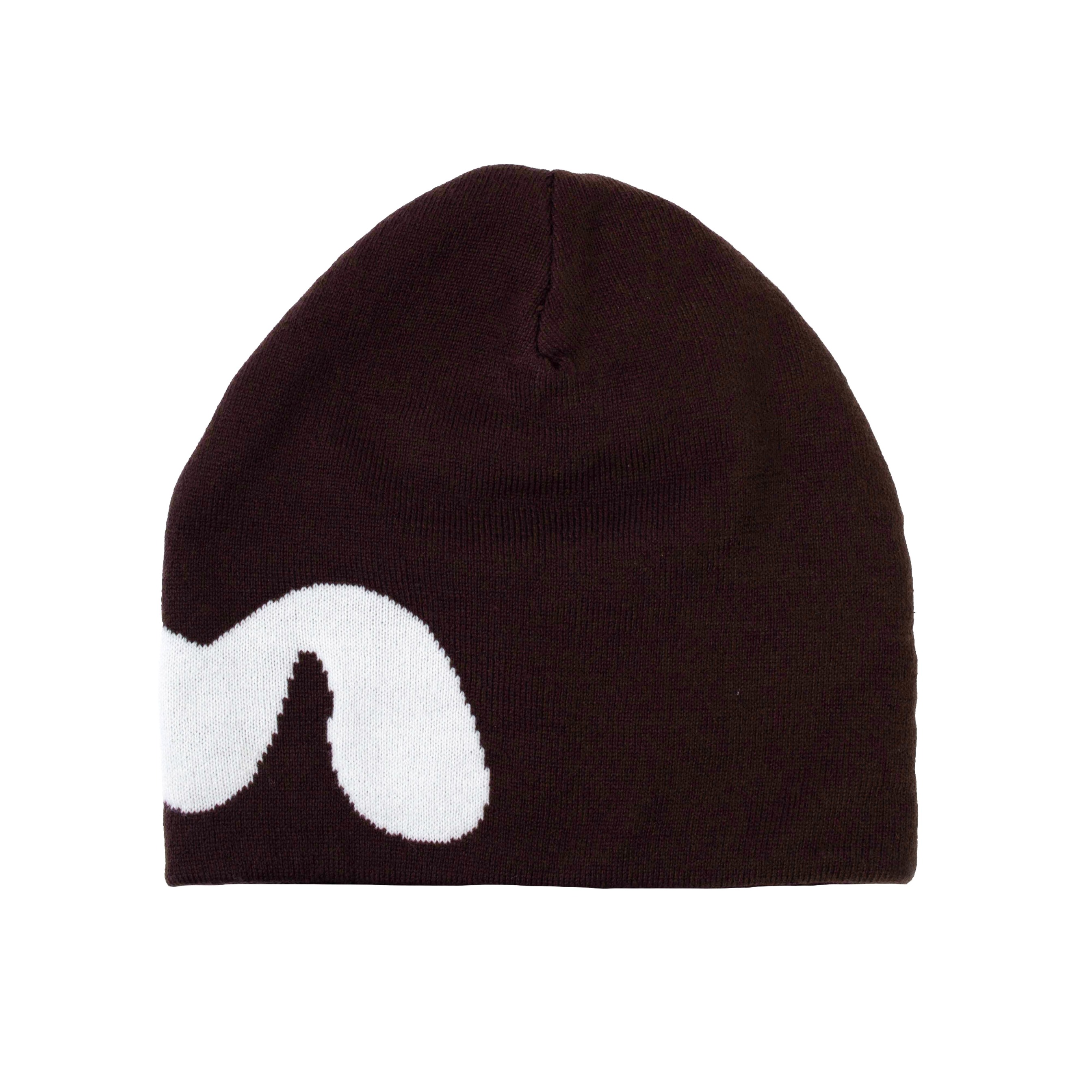 M Logo Beanie Brown