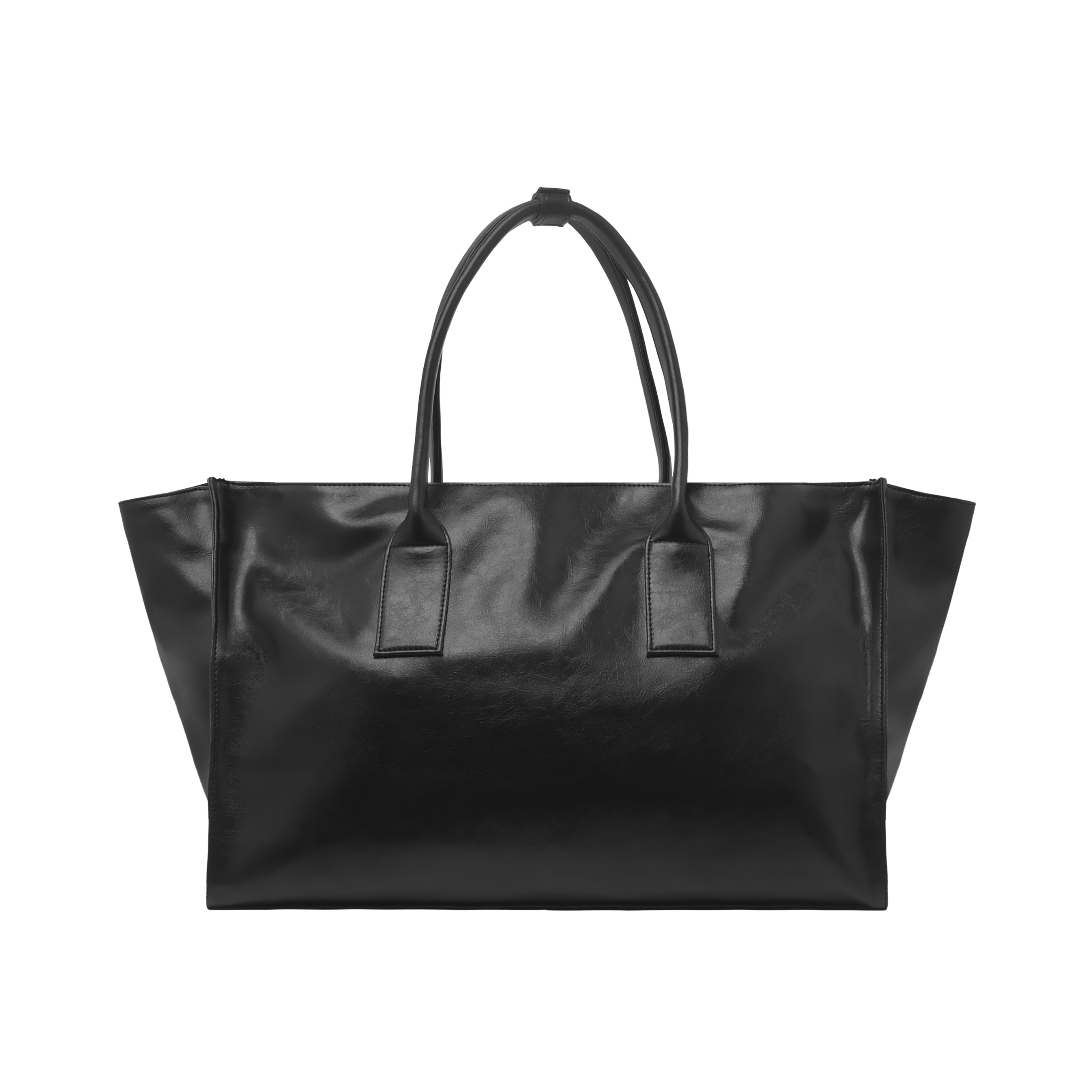 Arlo Leather Tote Bag Black