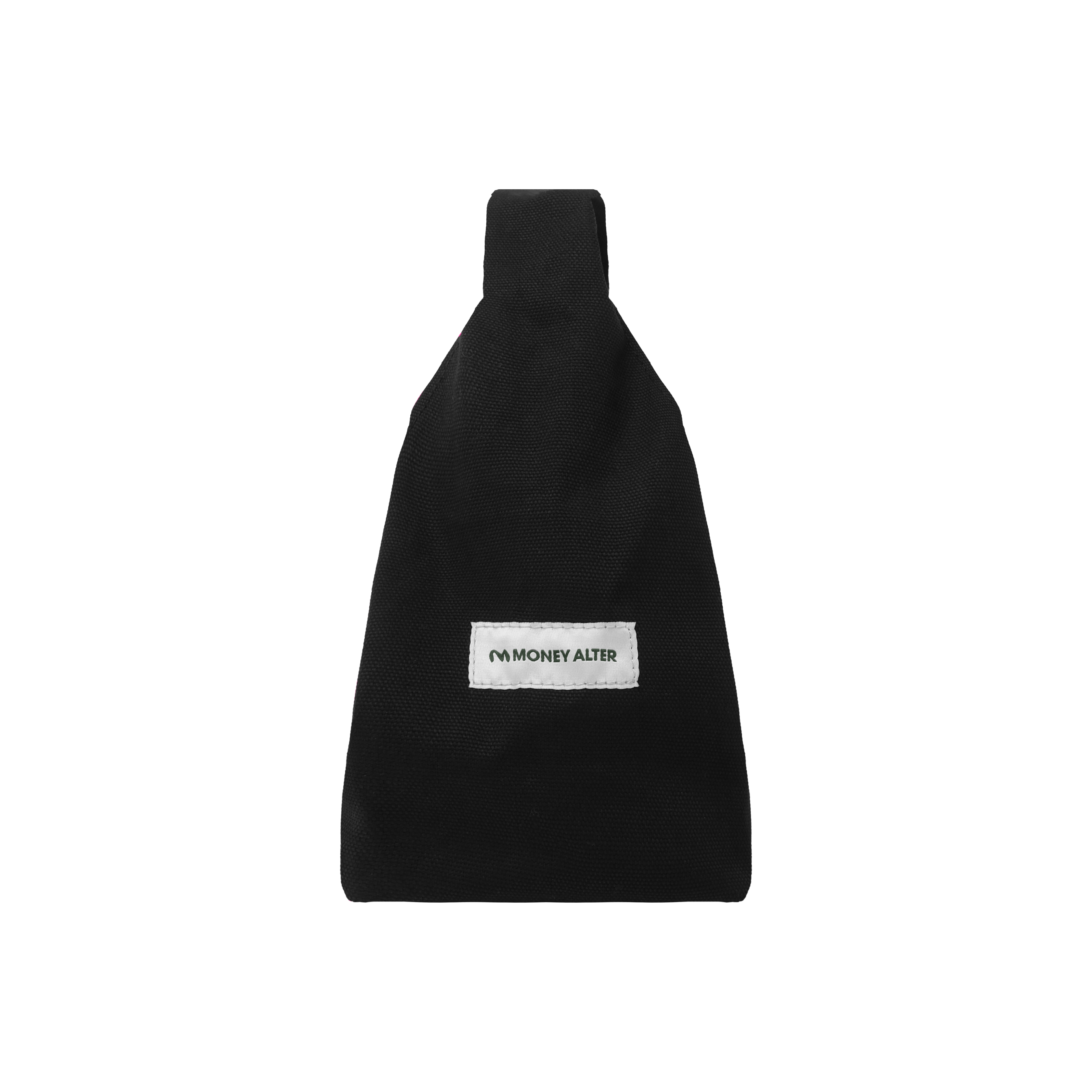 Canvas Mini Hand Bag Black