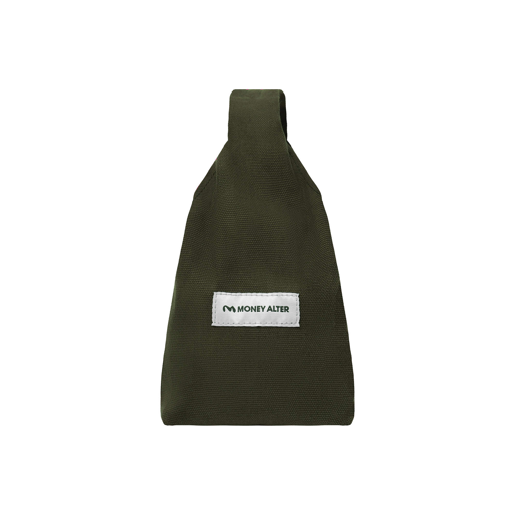 Canvas Mini Hand Bag Army