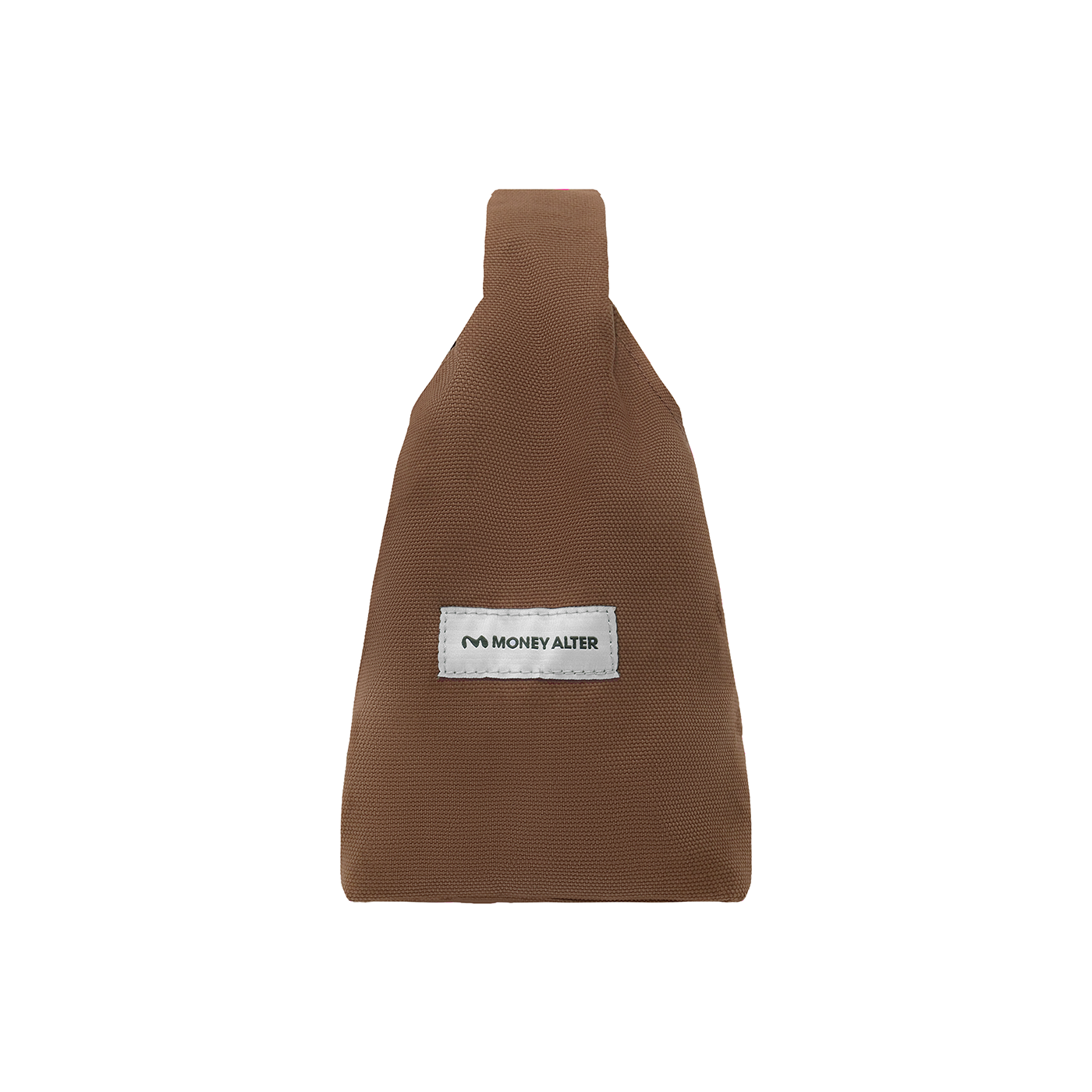 Canvas Mini Hand Bag Walnut
