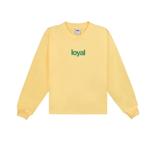 ‘Loyal’ Long Sleeve Boxy Tee