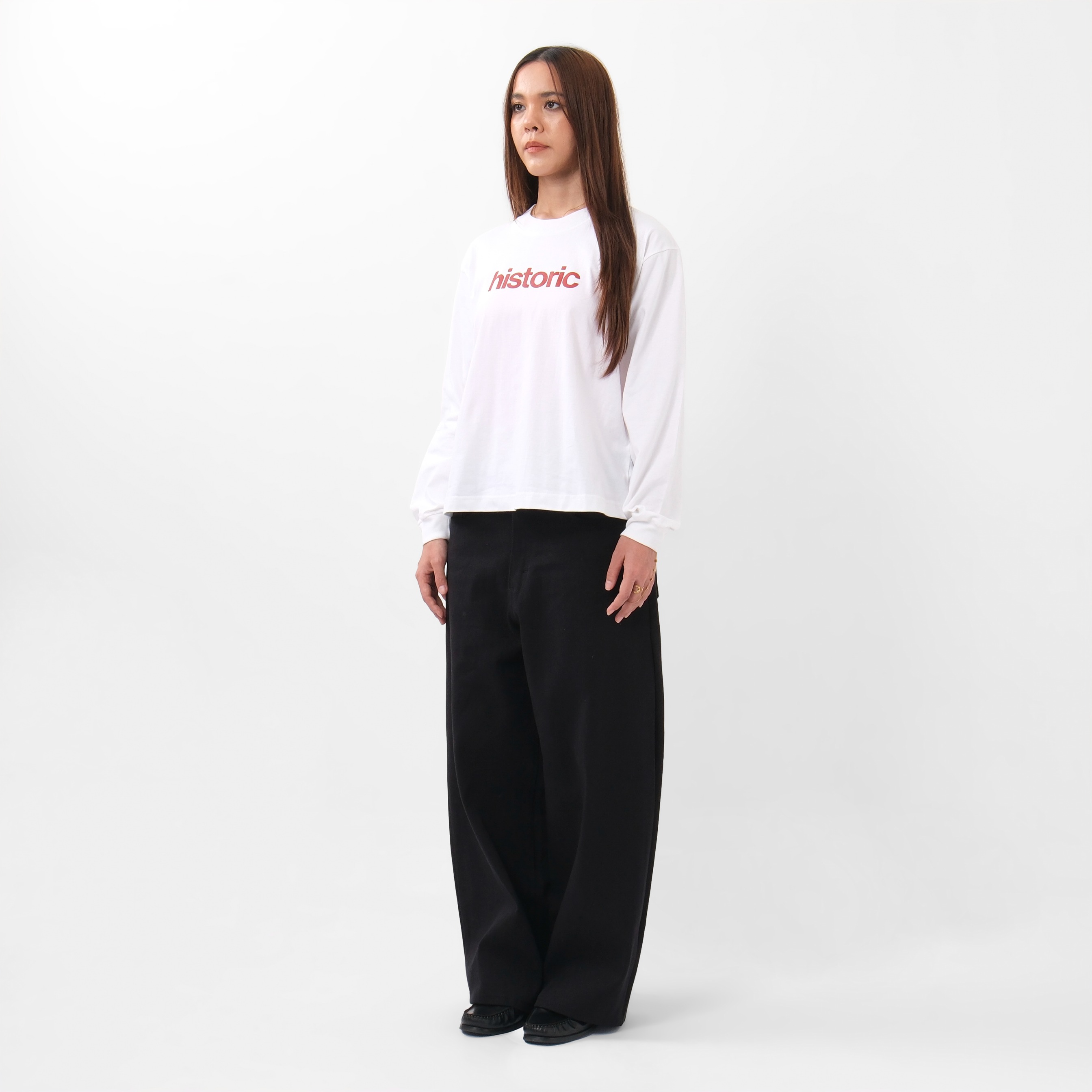 ‘Historic’ Long Sleeve Boxy Tee
