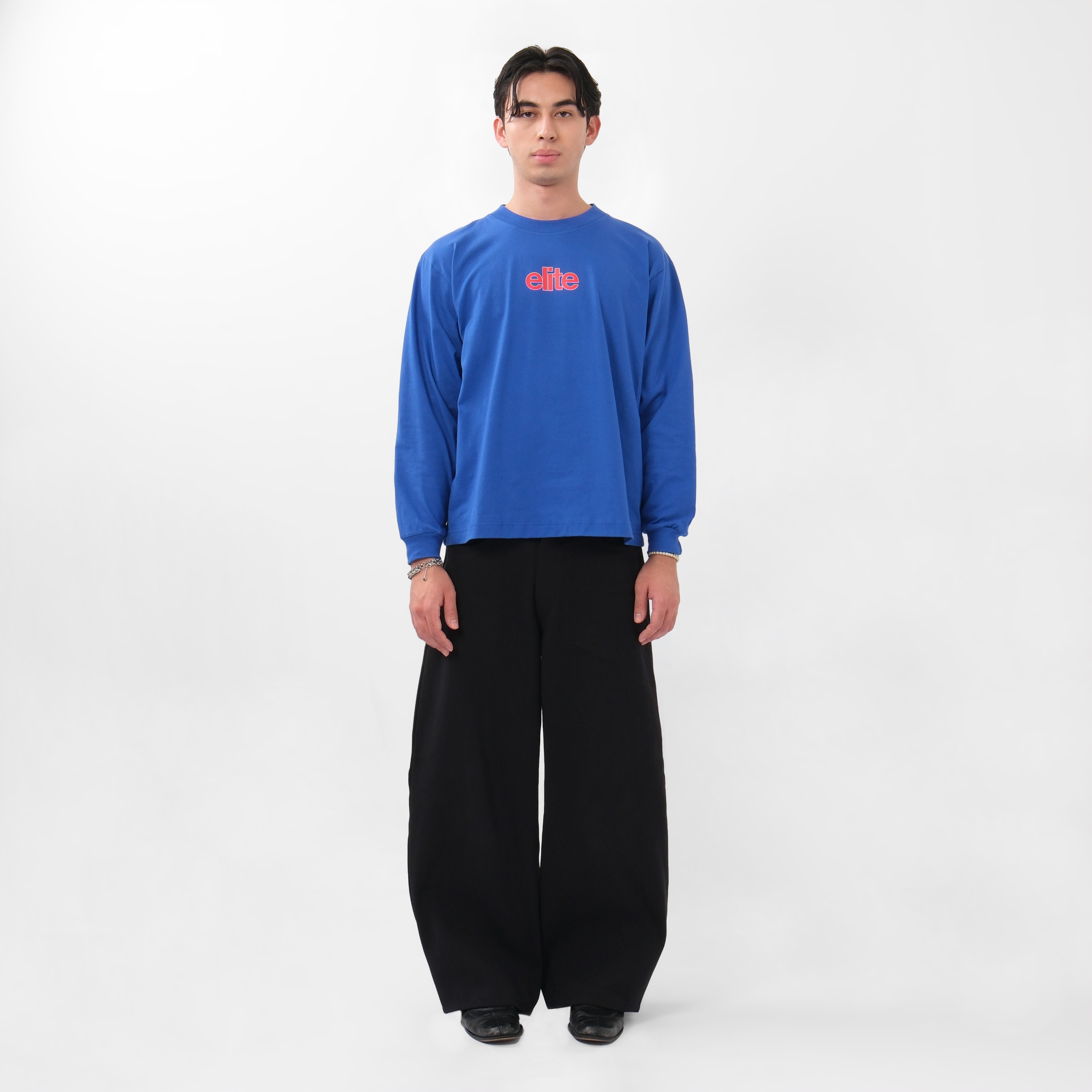‘Elite’ Long Sleeve Boxy Tee