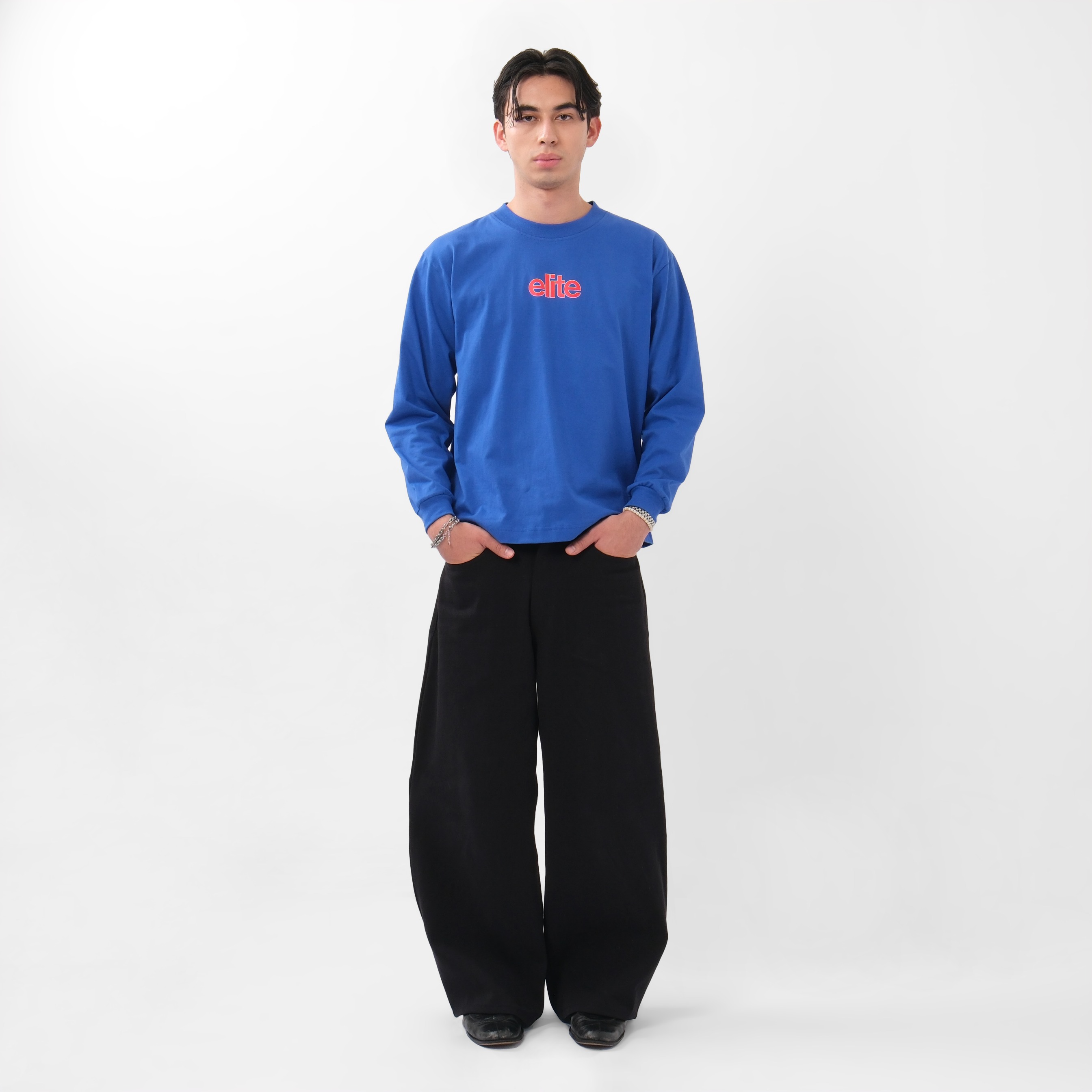 ‘Elite’ Long Sleeve Boxy Tee