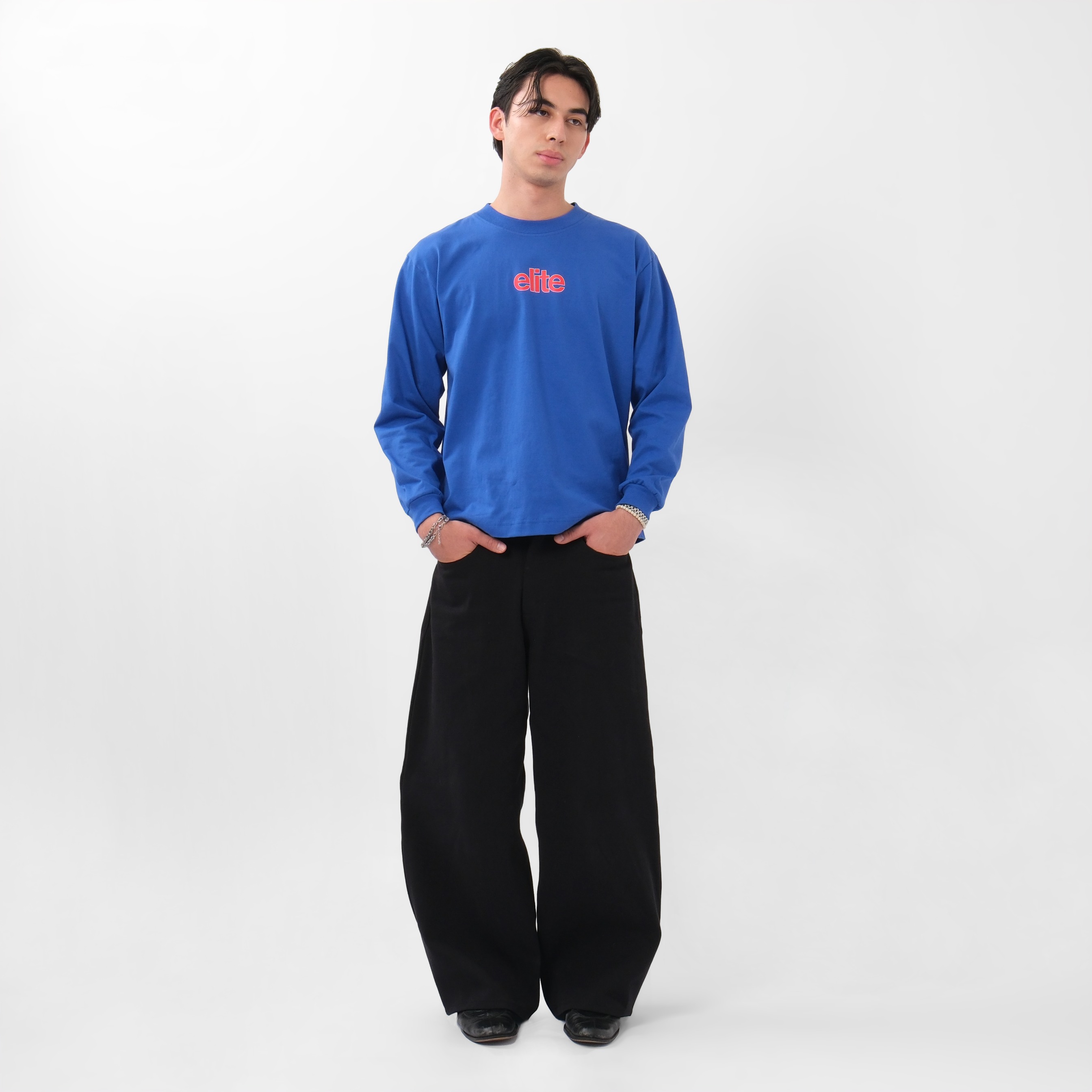 ‘Elite’ Long Sleeve Boxy Tee