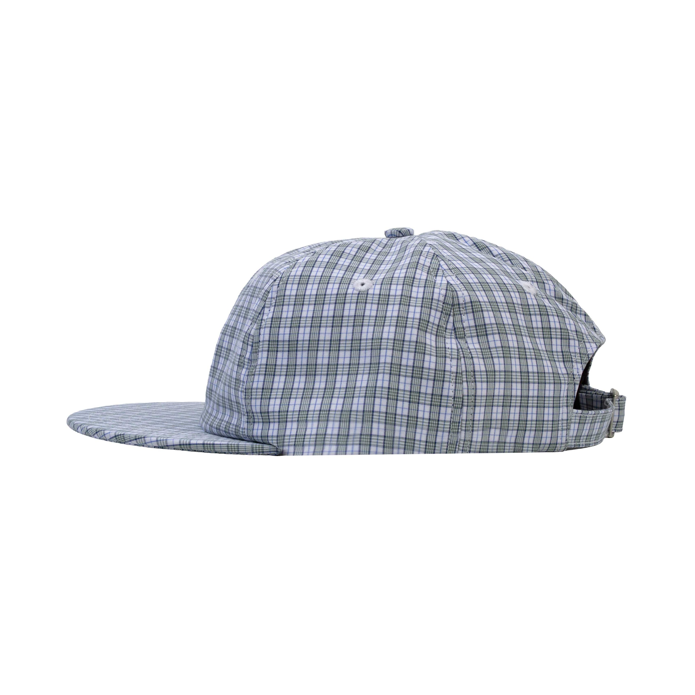 ⁠M Logo Plaid 6-Panel Cap