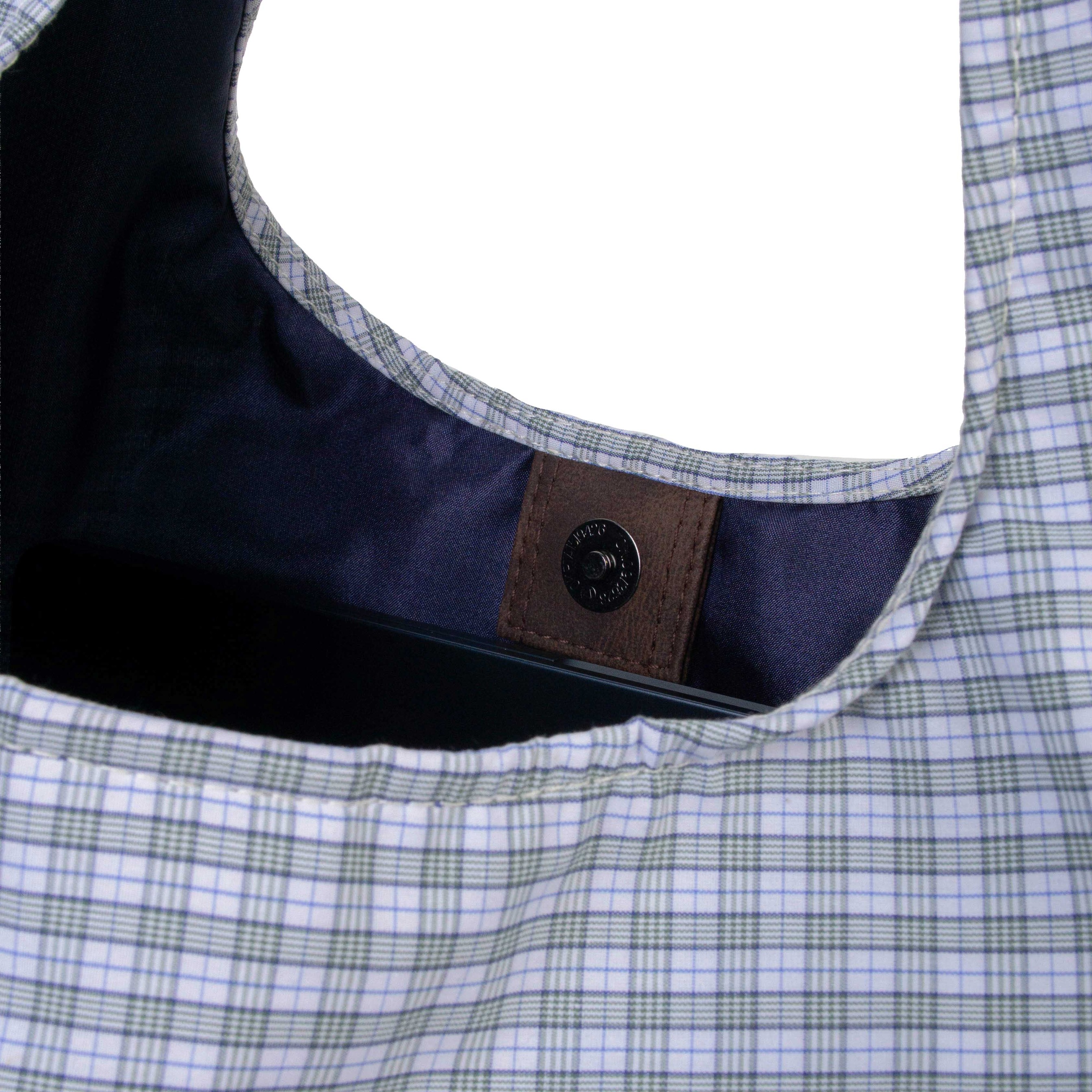 Balloon Bag Plaid