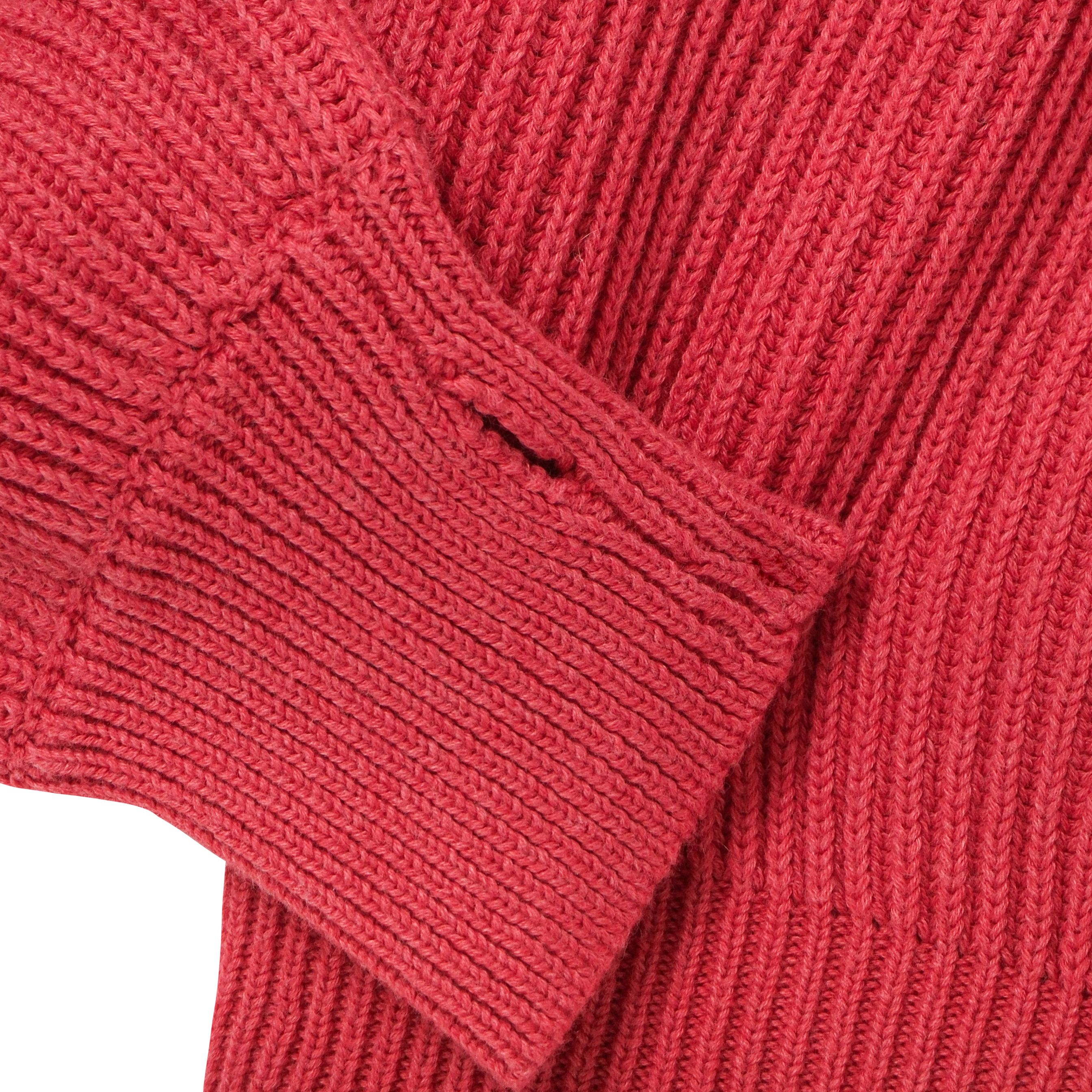 Henley Knit Washed Red