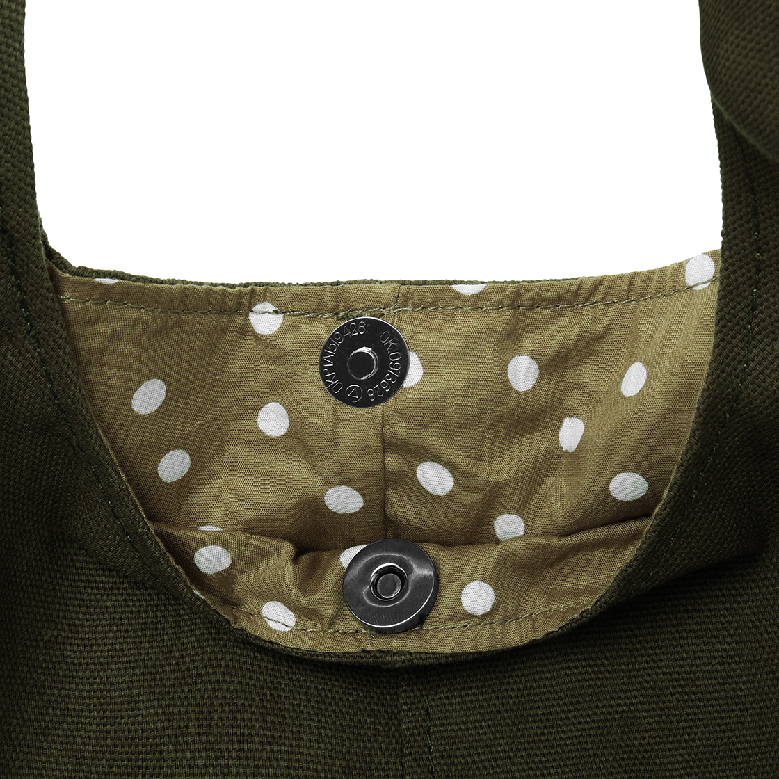 Canvas Mini Hand Bag Army
