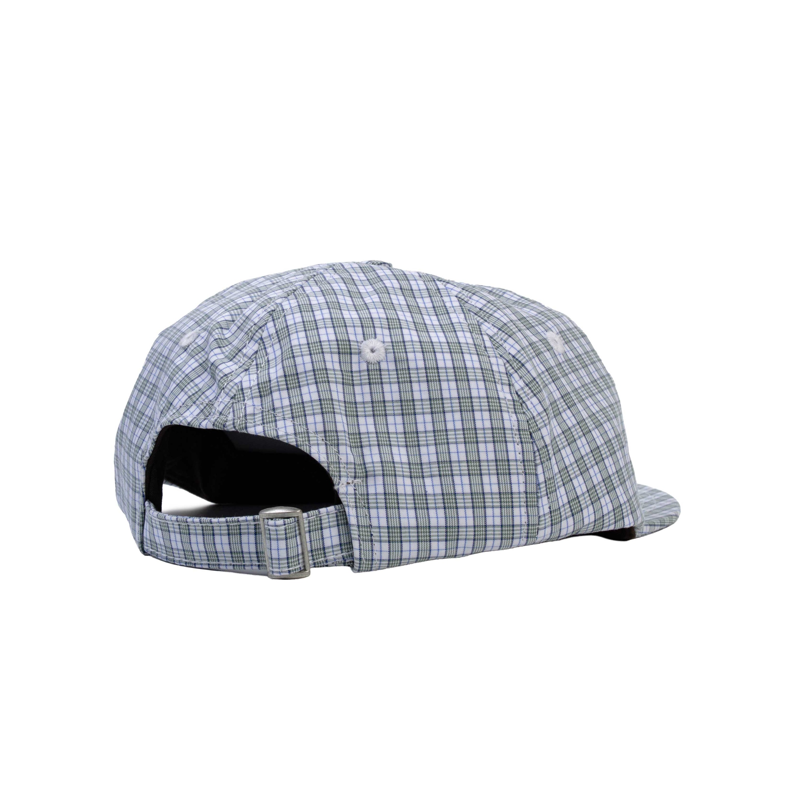 ⁠M Logo Plaid 6-Panel Cap