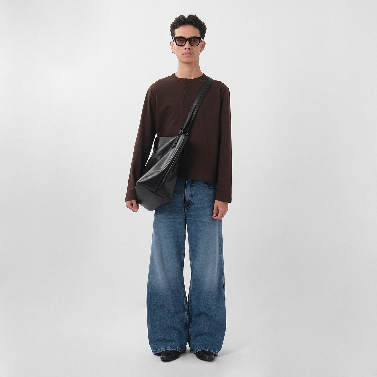 Finn Leather Bag Black