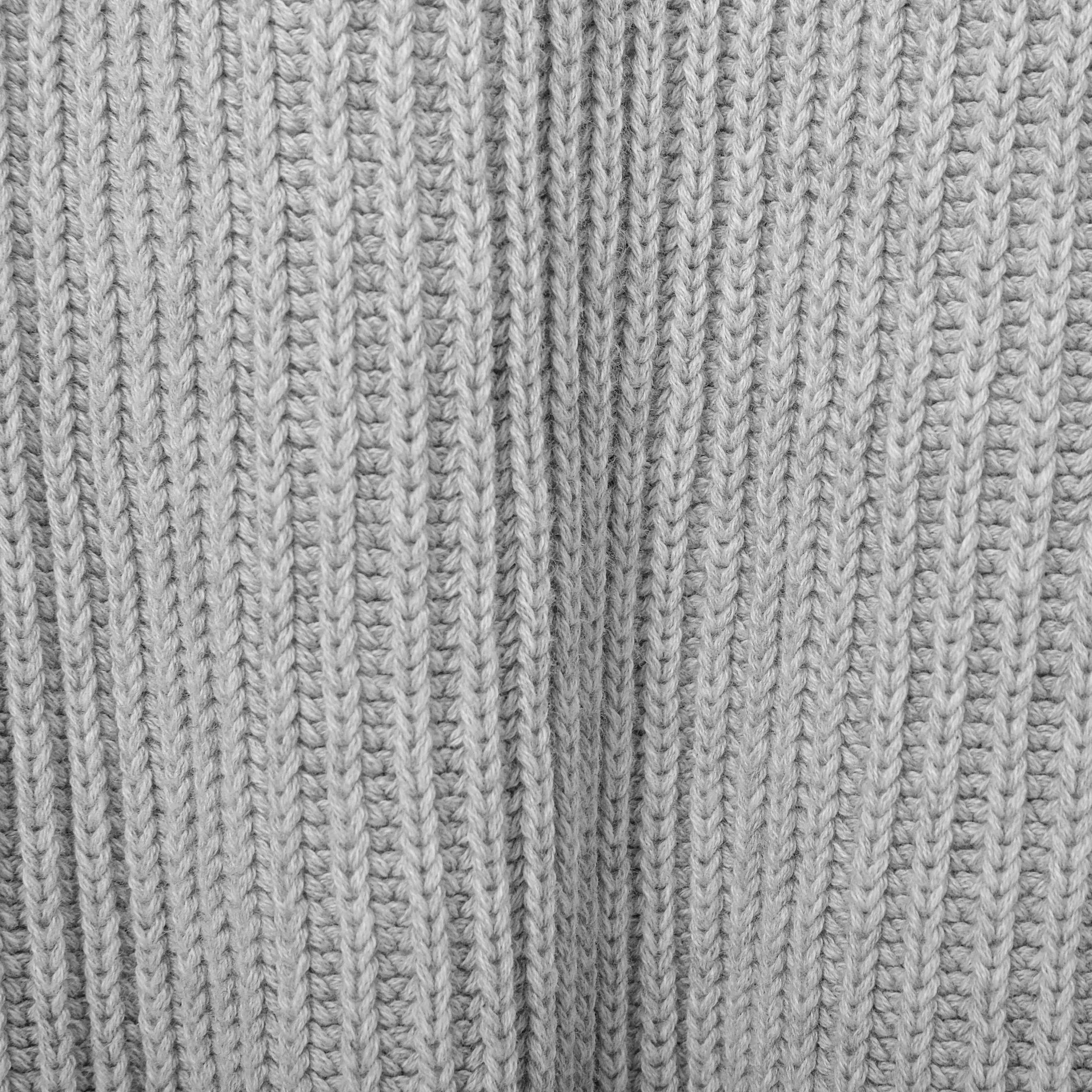 Henley Knit Light Grey