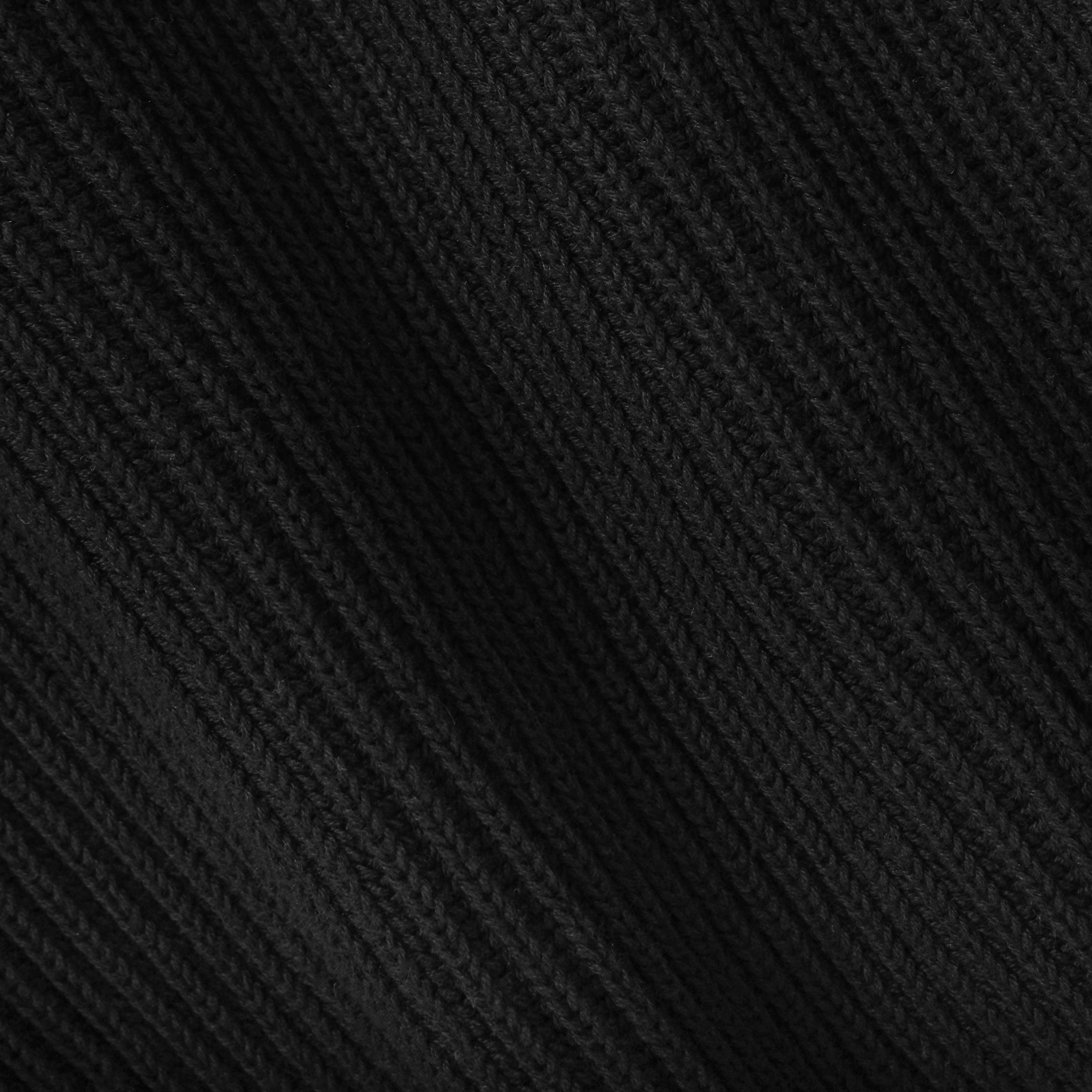 Henley Knit Black
