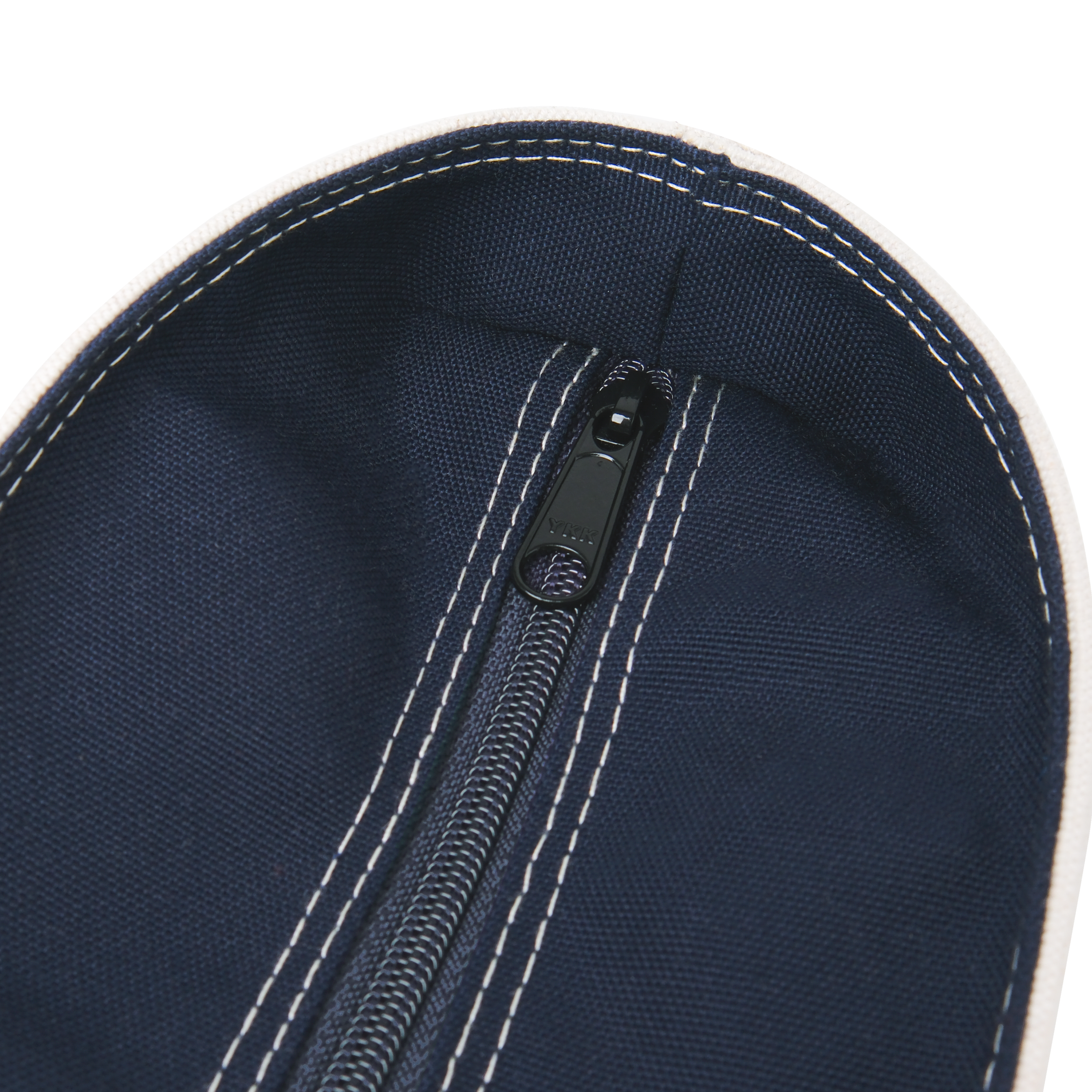 Heavy Canvas Totebag Large Size Natural and Navy