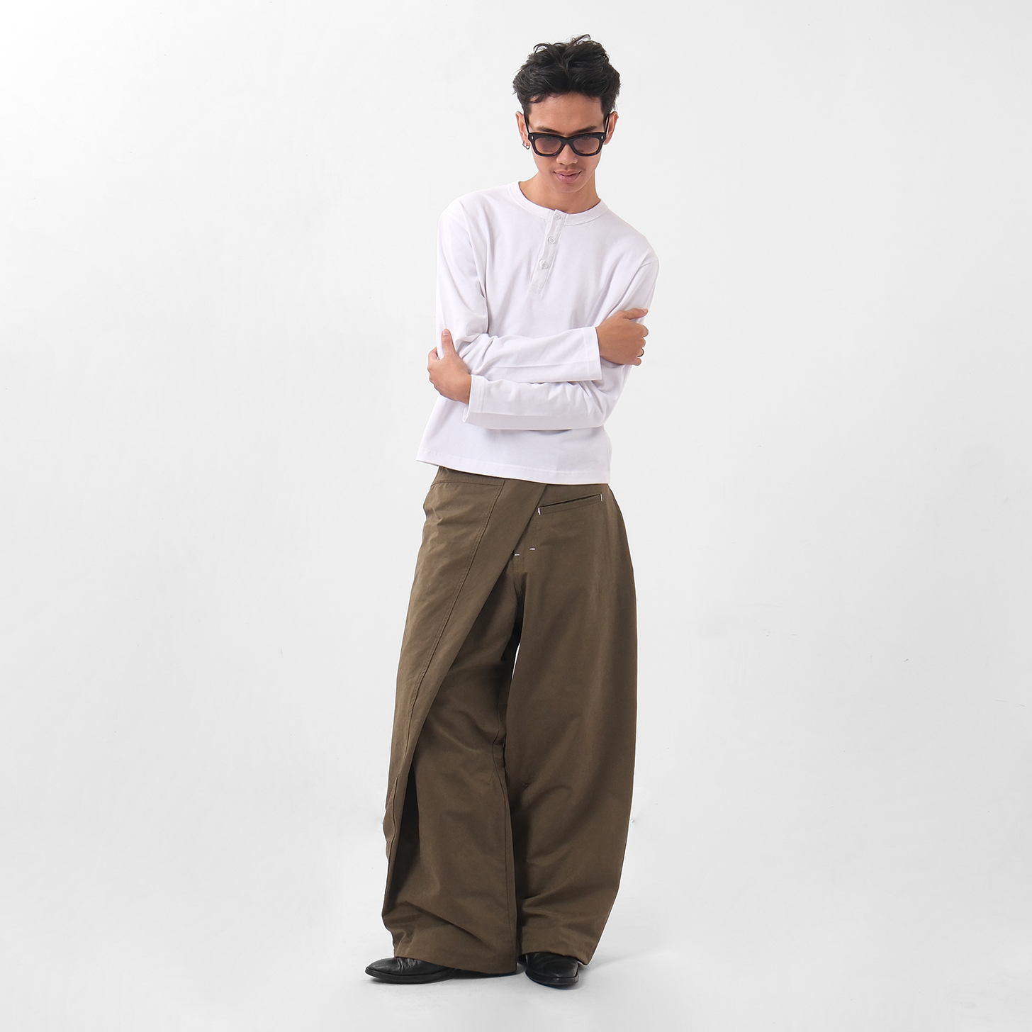 Folding Pants Olive