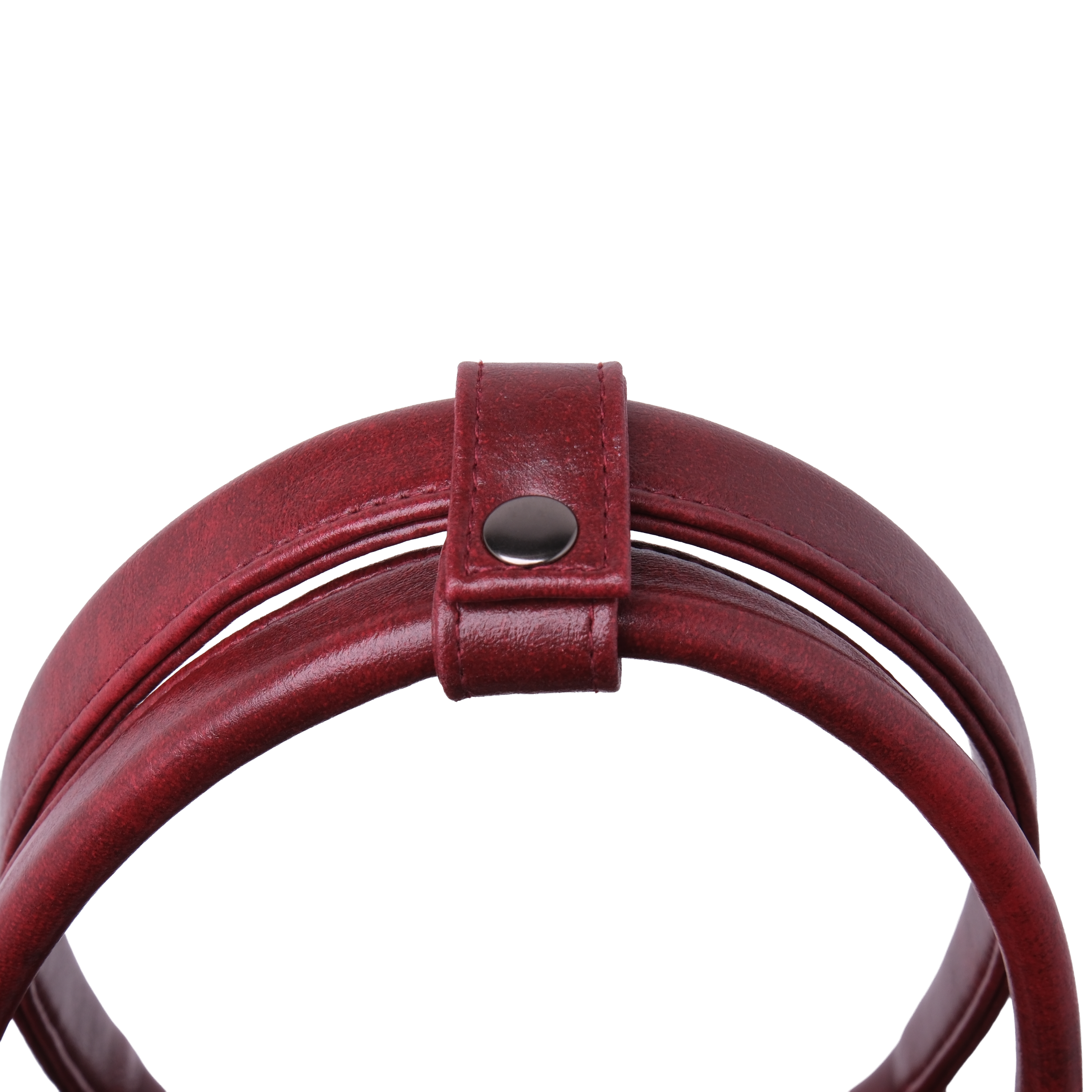 Arlo Leather Tote Bag Maroon