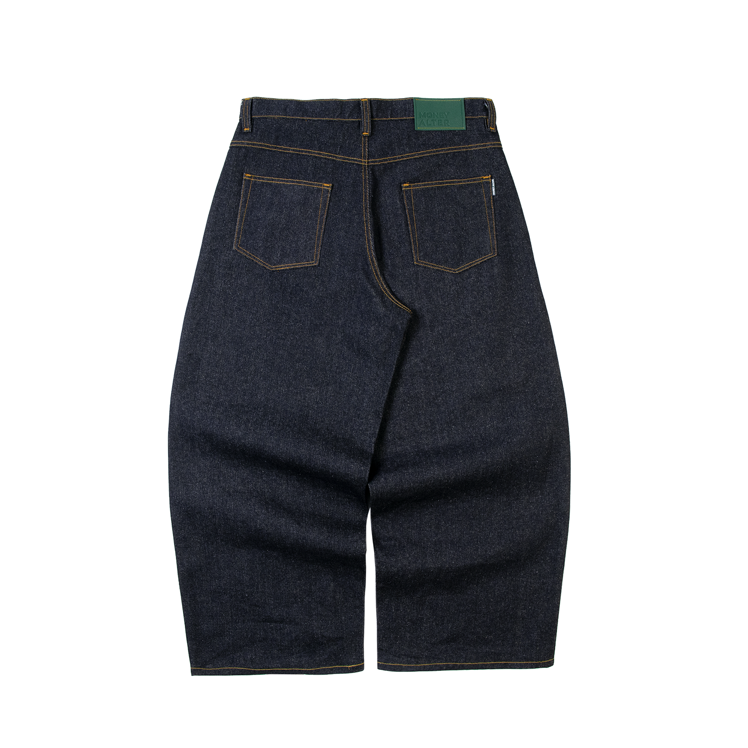 ‘Forma’ Wide Raw Denim Pants