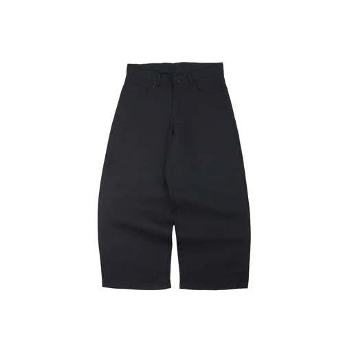 Image of 'Forma' Wide Black Denim Pants 
