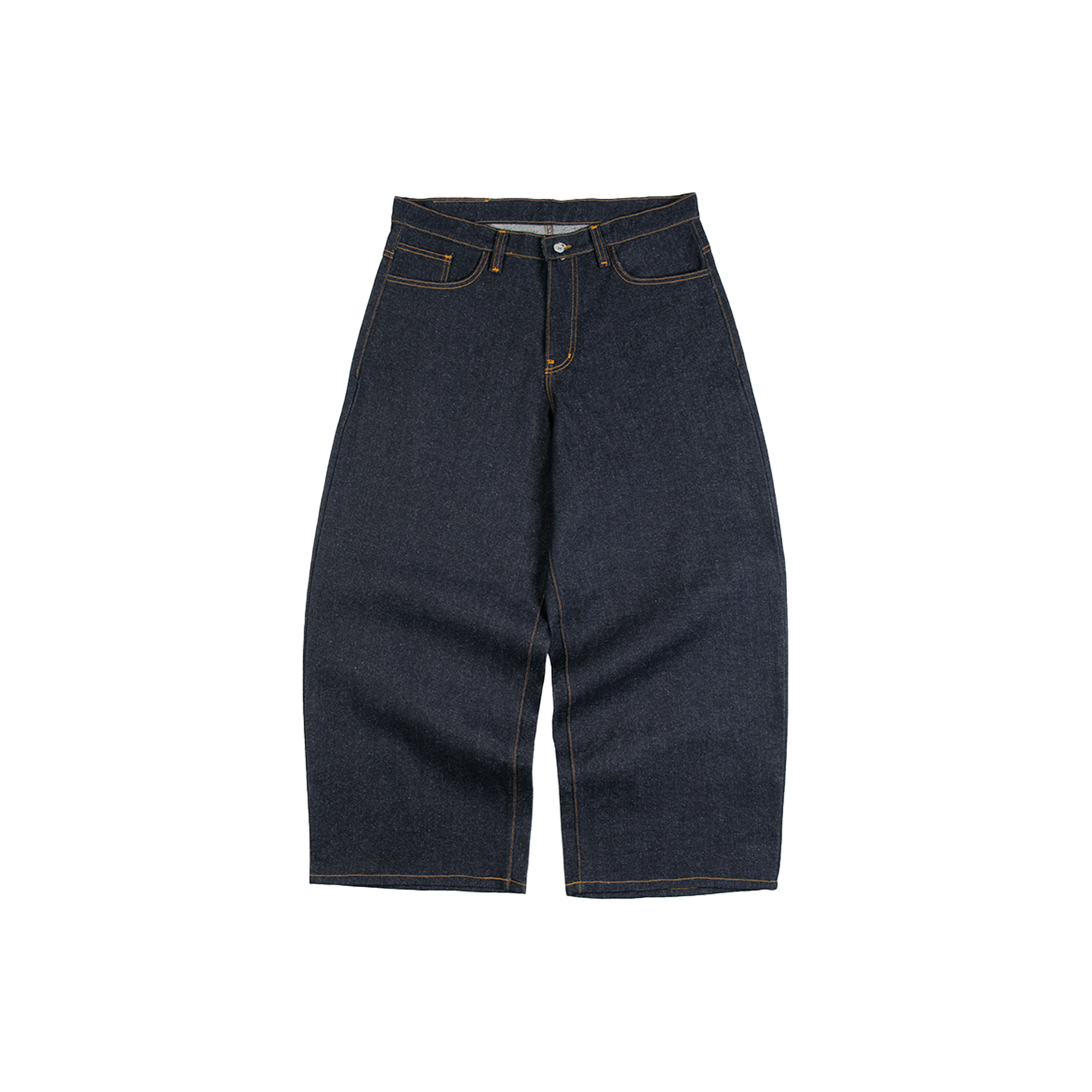‘Forma’ Wide Raw Denim Pants
