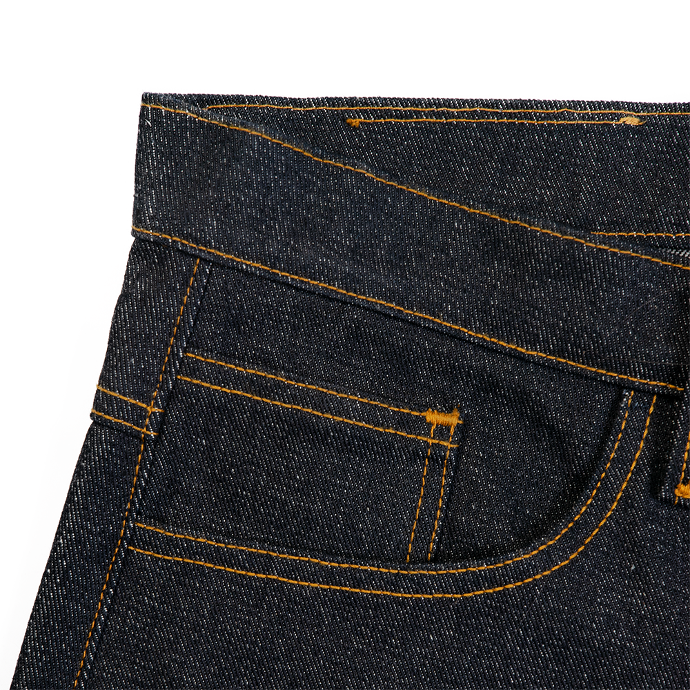 ‘Forma’ Wide Raw Denim Pants
