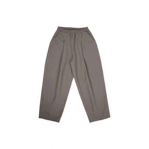 Image of Baggy Canvas Trousers - Grey 
