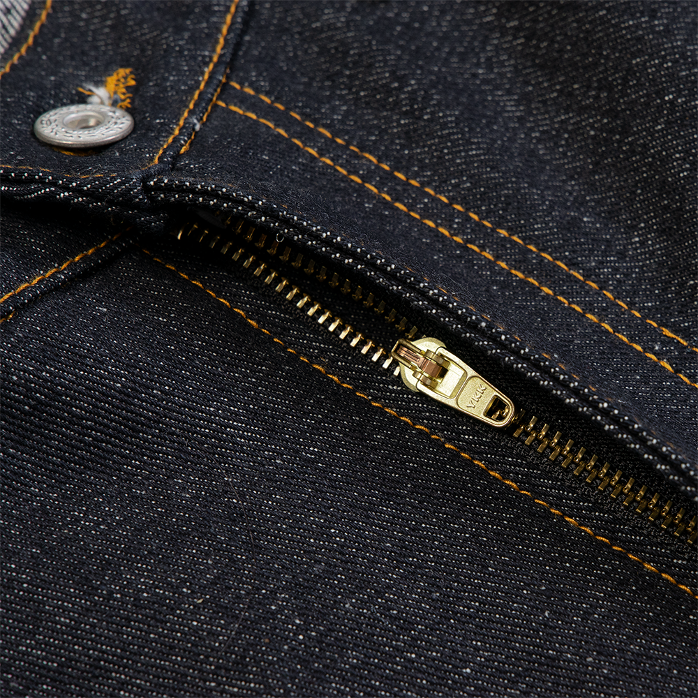 ‘Forma’ Wide Raw Denim Pants