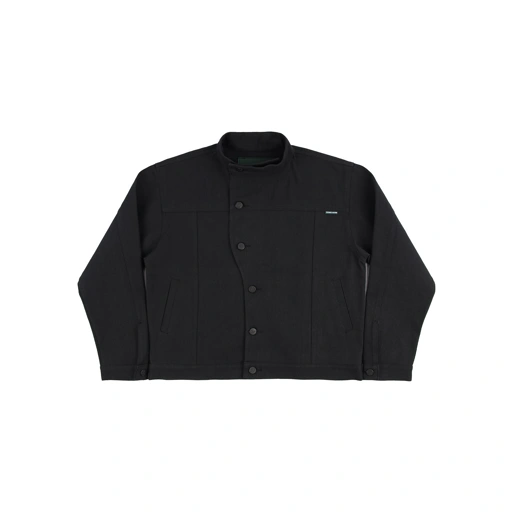 Image of Bikers Denim Jacket - Black