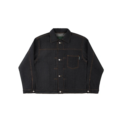 Image of Type 1 Raw Denim Jacket - Dusky Indigo