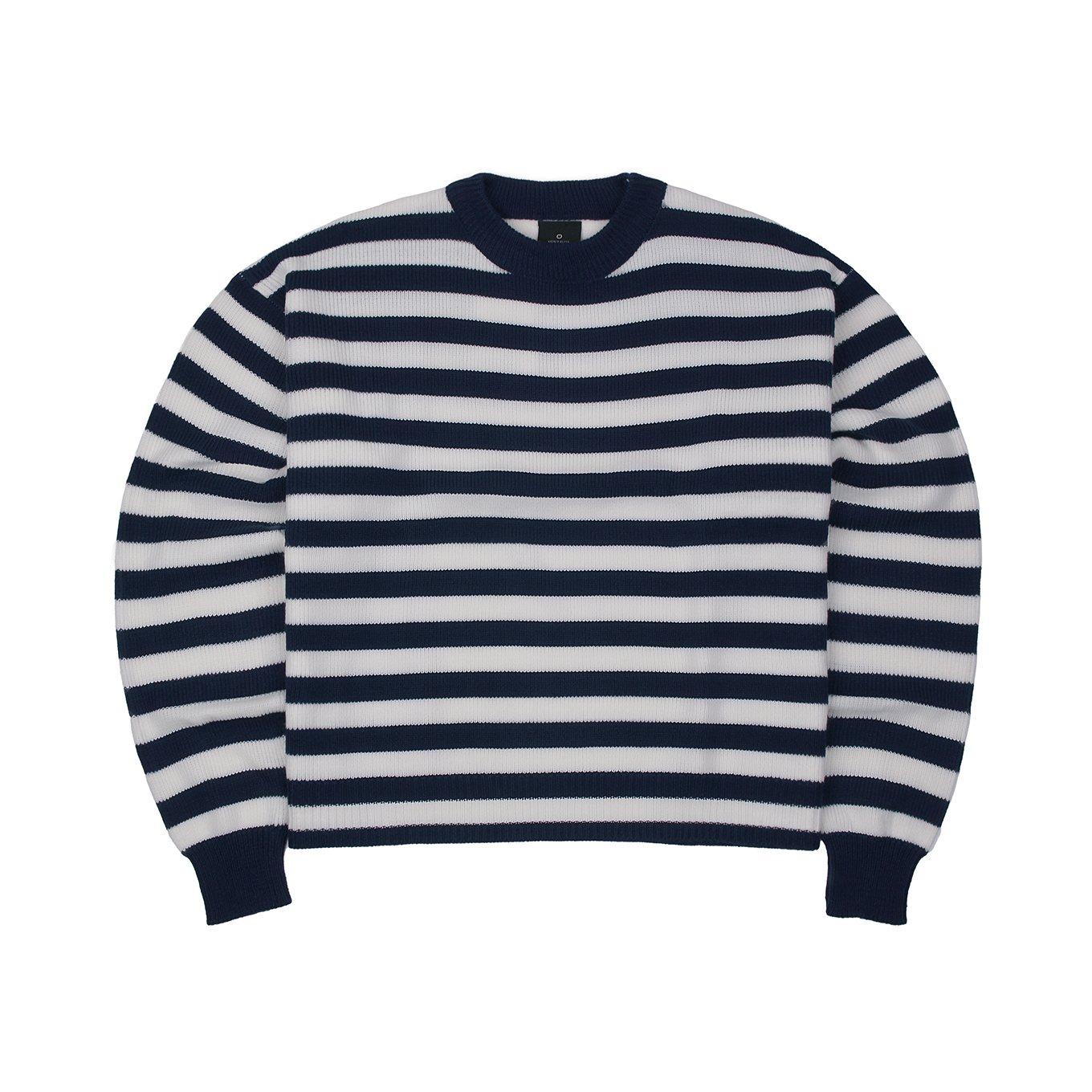 Bloom Stripes Knitwear Navy White