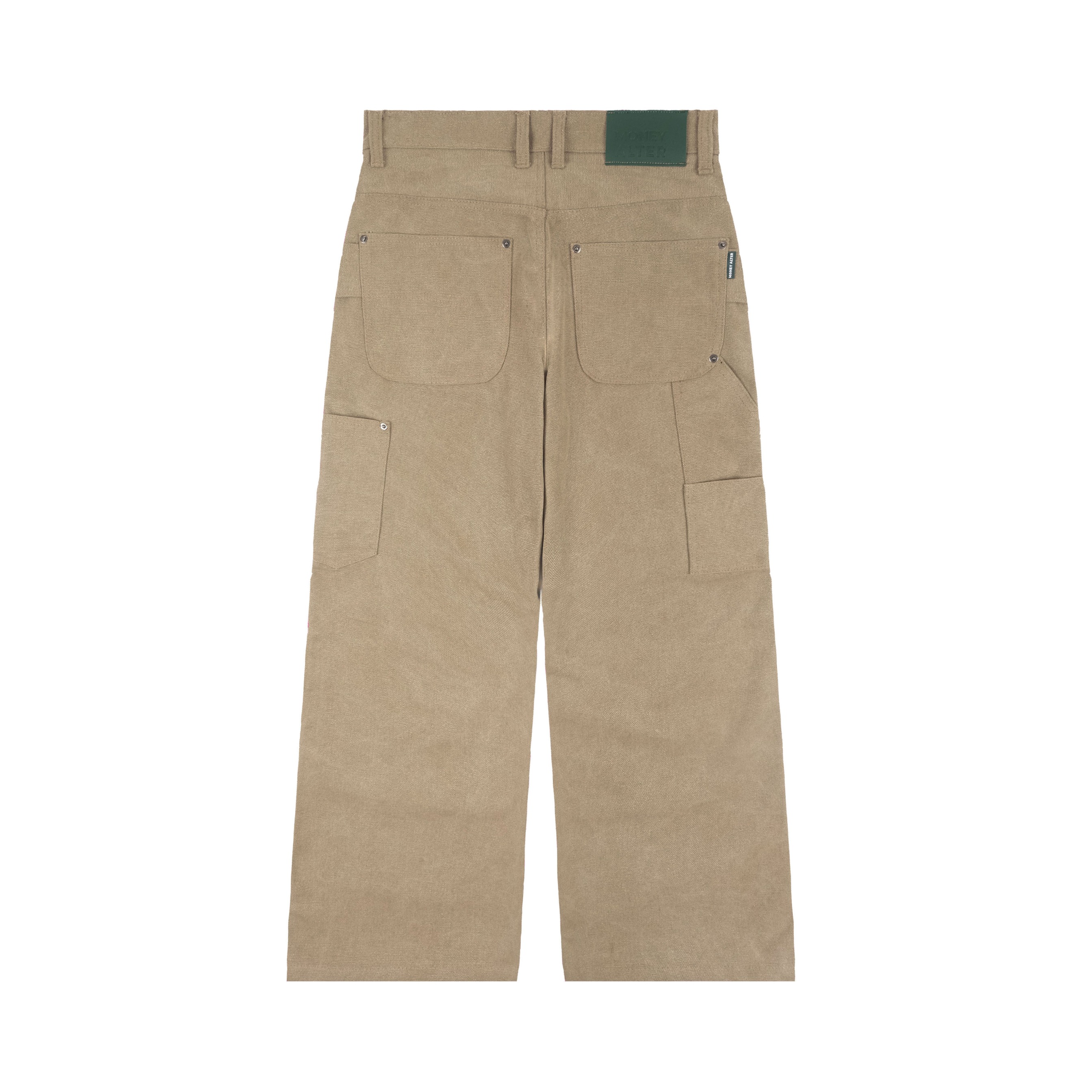 Double Knee Heavy Canvas Pants Faded Camel 